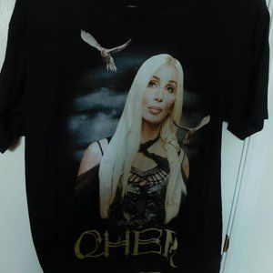 CHER LIVING PROOF FAREWELL 2002 TOUR T SHIRT  SIZE L